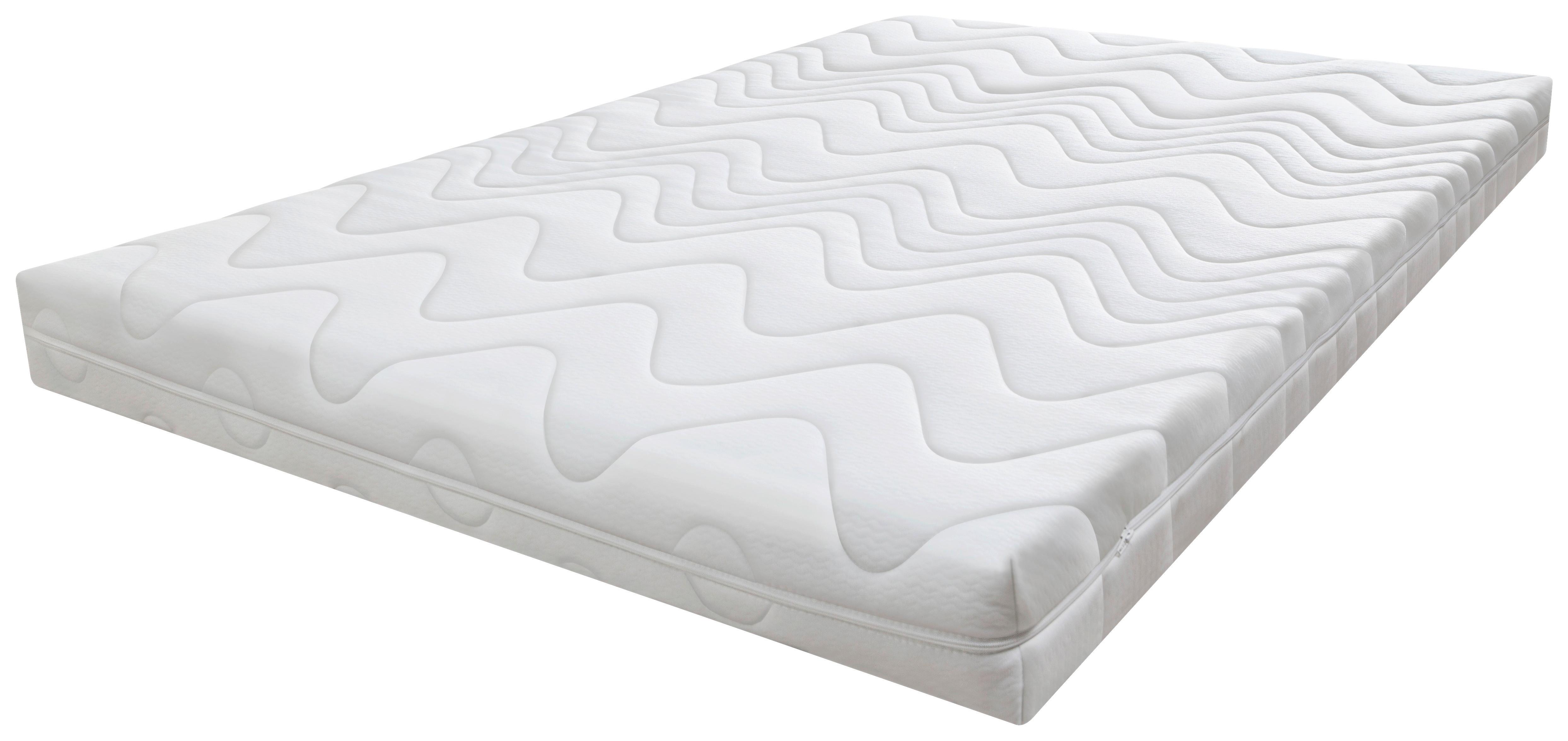 Kindermatratze Komfort Med ca. 140x200 cm Weiß - Weiß, MODERN, Textil (140/200cm) - MID.YOU