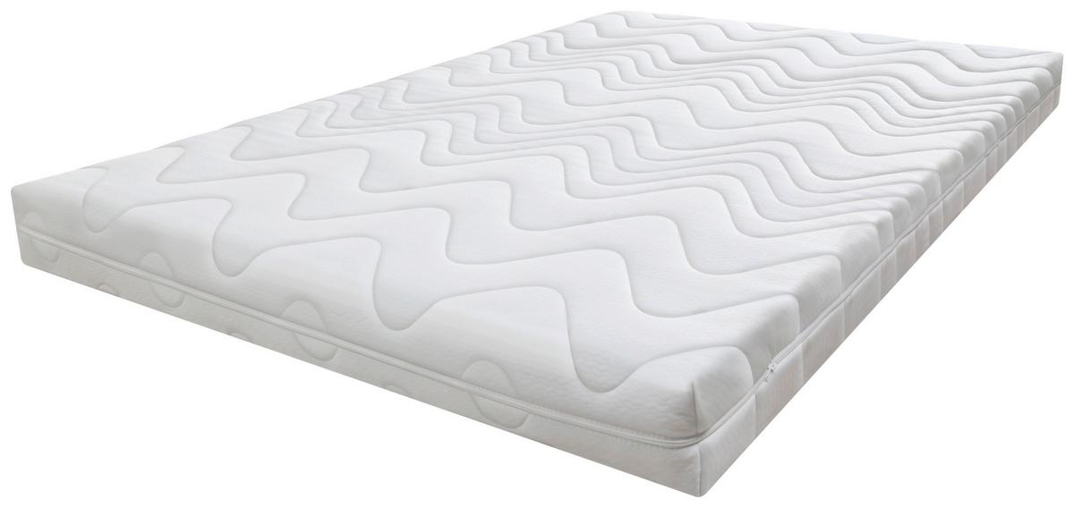 Kindermatratze Komfort Med ca. 140x200 cm Weiß - Weiß, MODERN, Textil (140/200cm) - MID.YOU