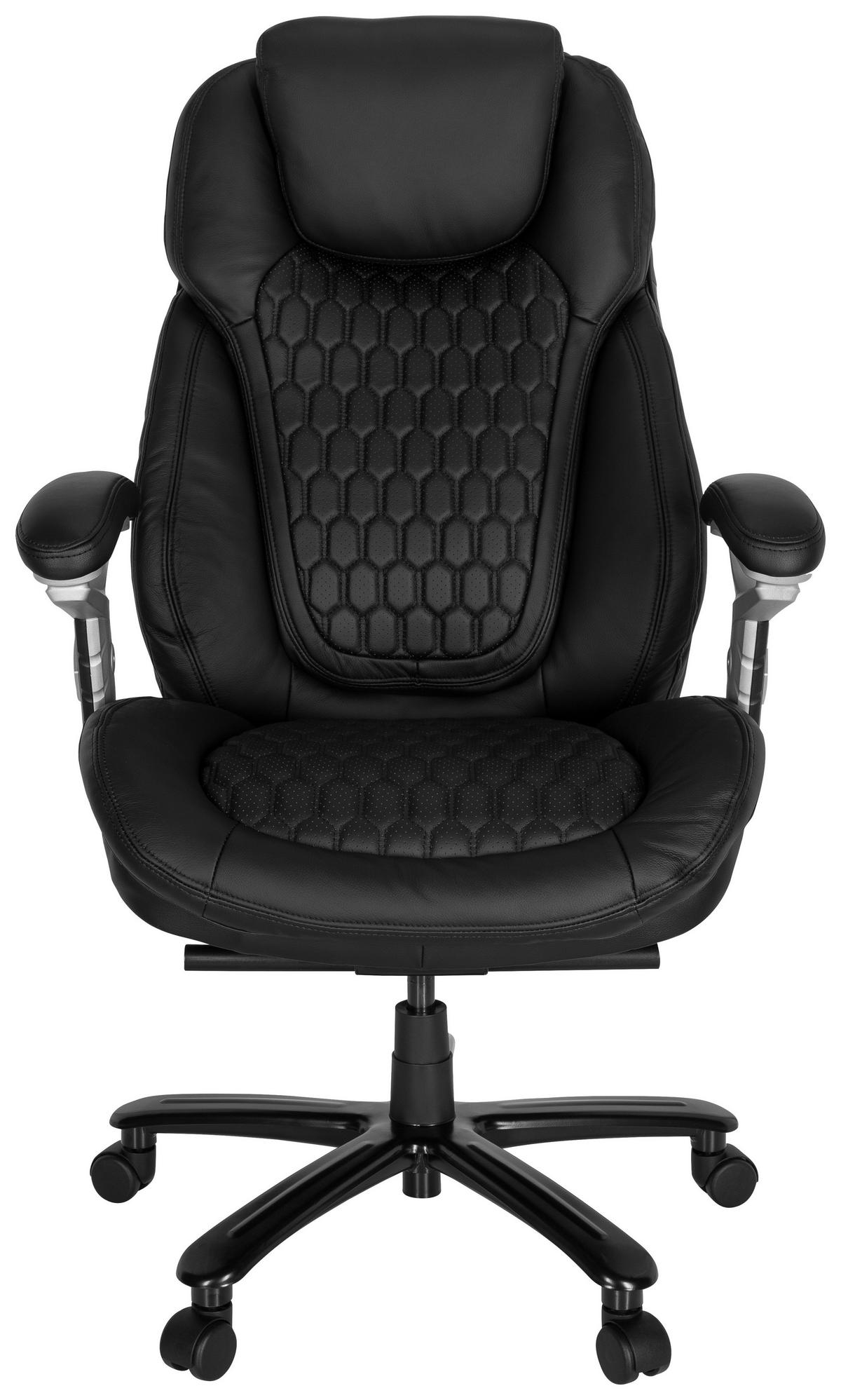 Pisarniški Stol Pullmann I, Črna - črna, Moderno, kovina/umetna masa (73/138/85cm) - MID.YOU