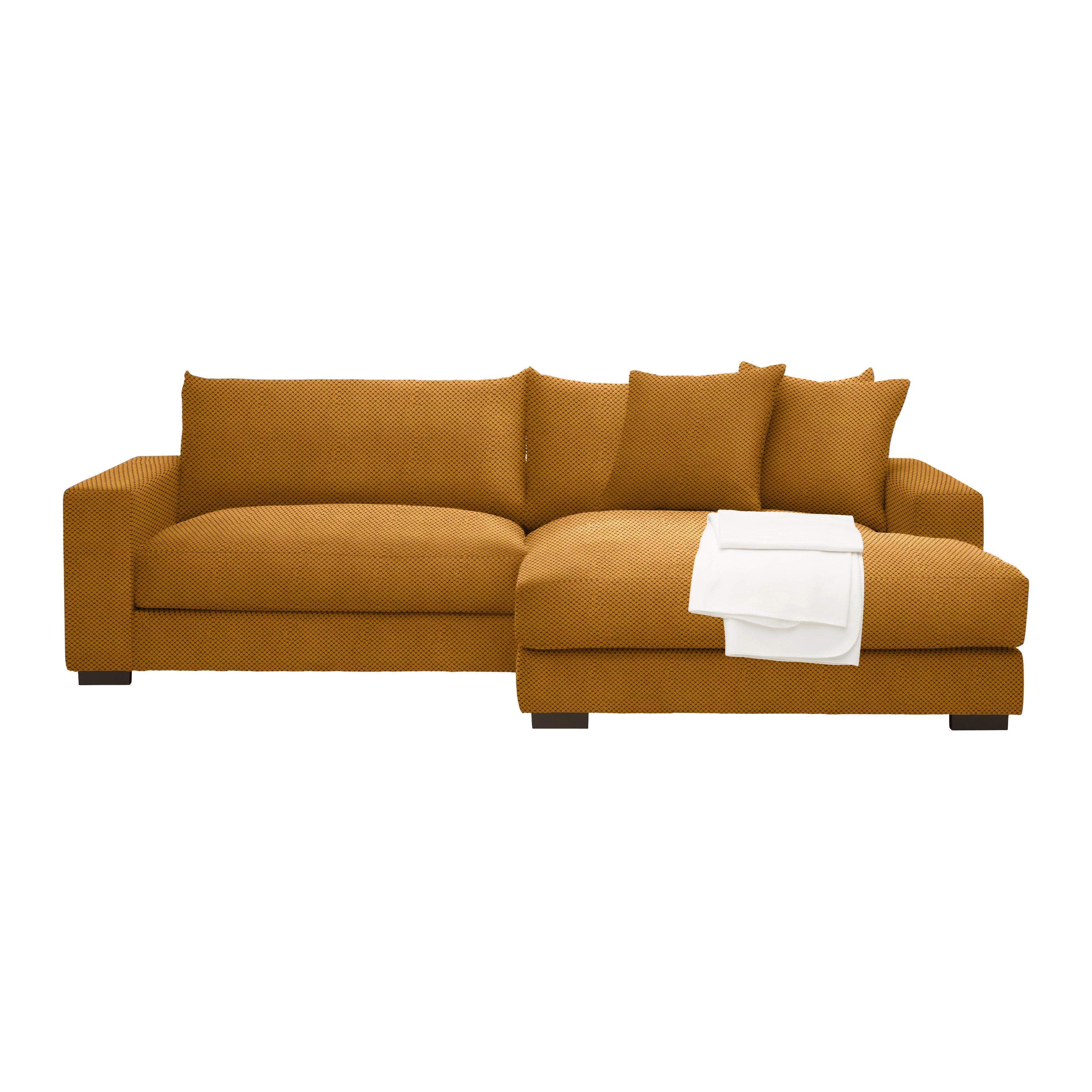 Ecksofa Pedro Senfgelb - Senfgelb, MODERN, Textil (265/83/180cm) - Mömax