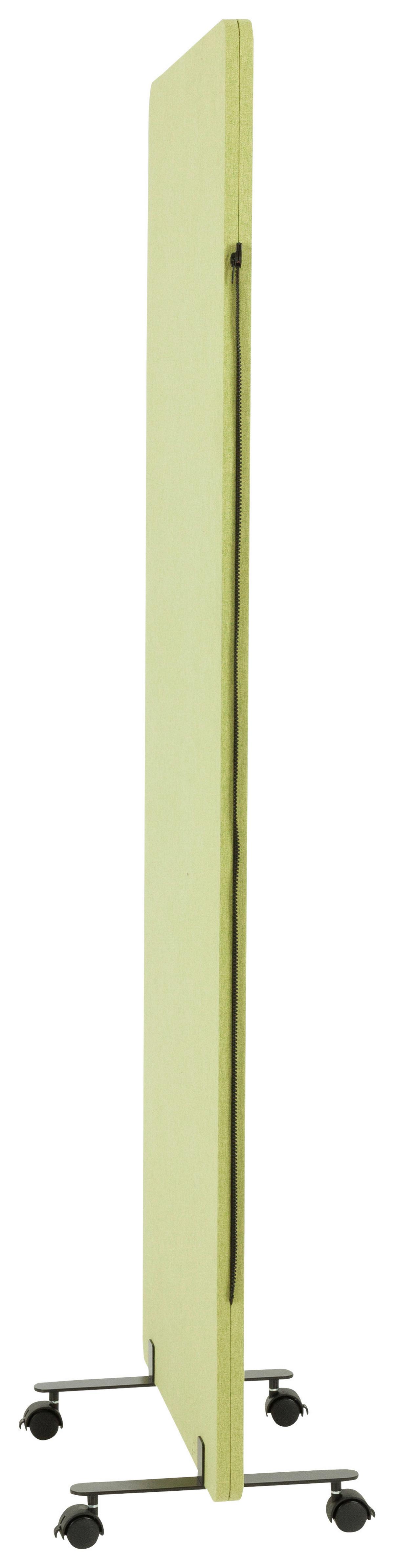 Pregradna Stena Flexmiut, Svetlo Zelena - svetlo zelena, Basics, kovina/umetna masa (60/177/3cm) - MID.YOU