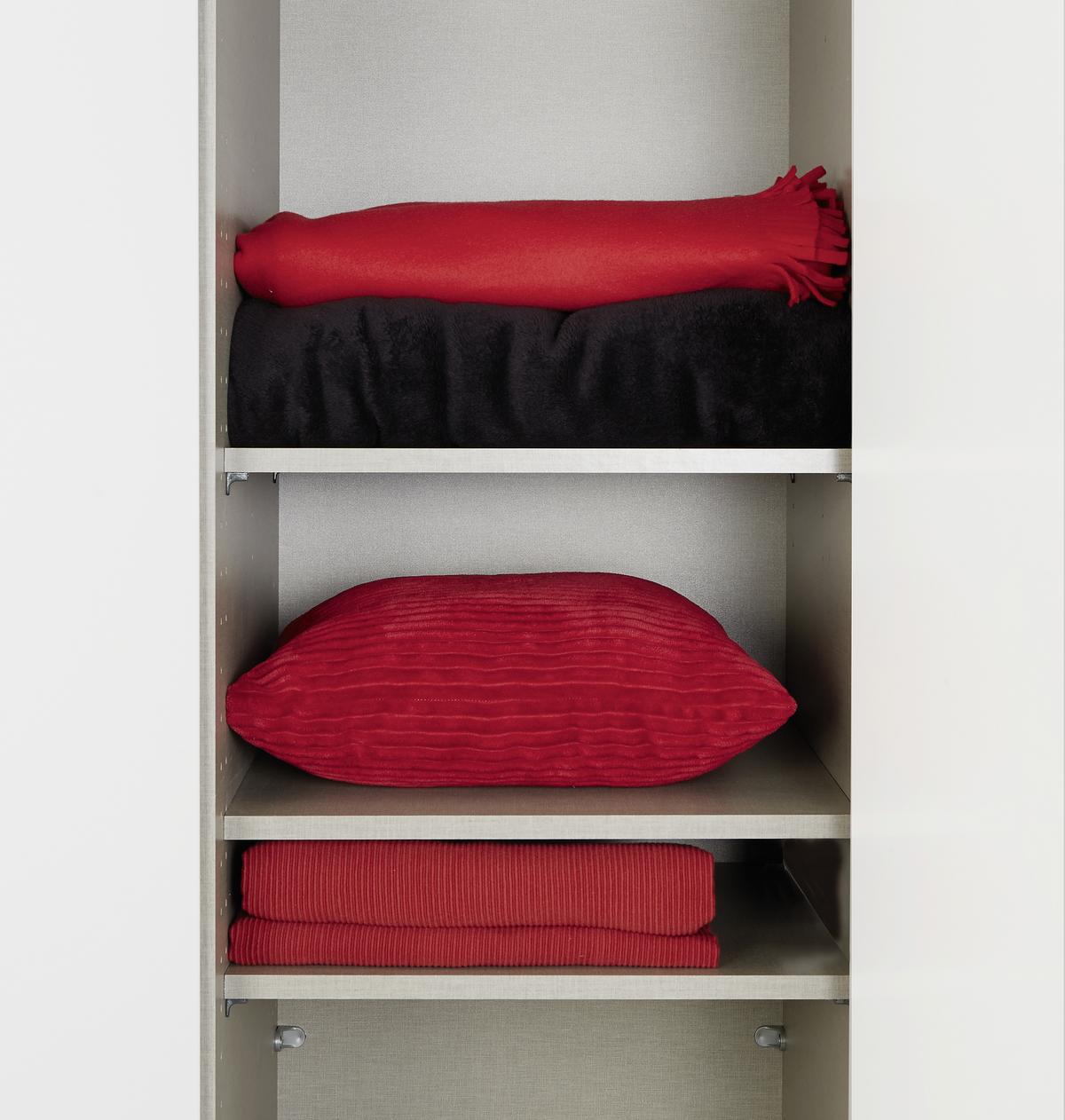 Set Polica Universal - siva, drvni materijal (43/1.6/45cm) - Modern Living