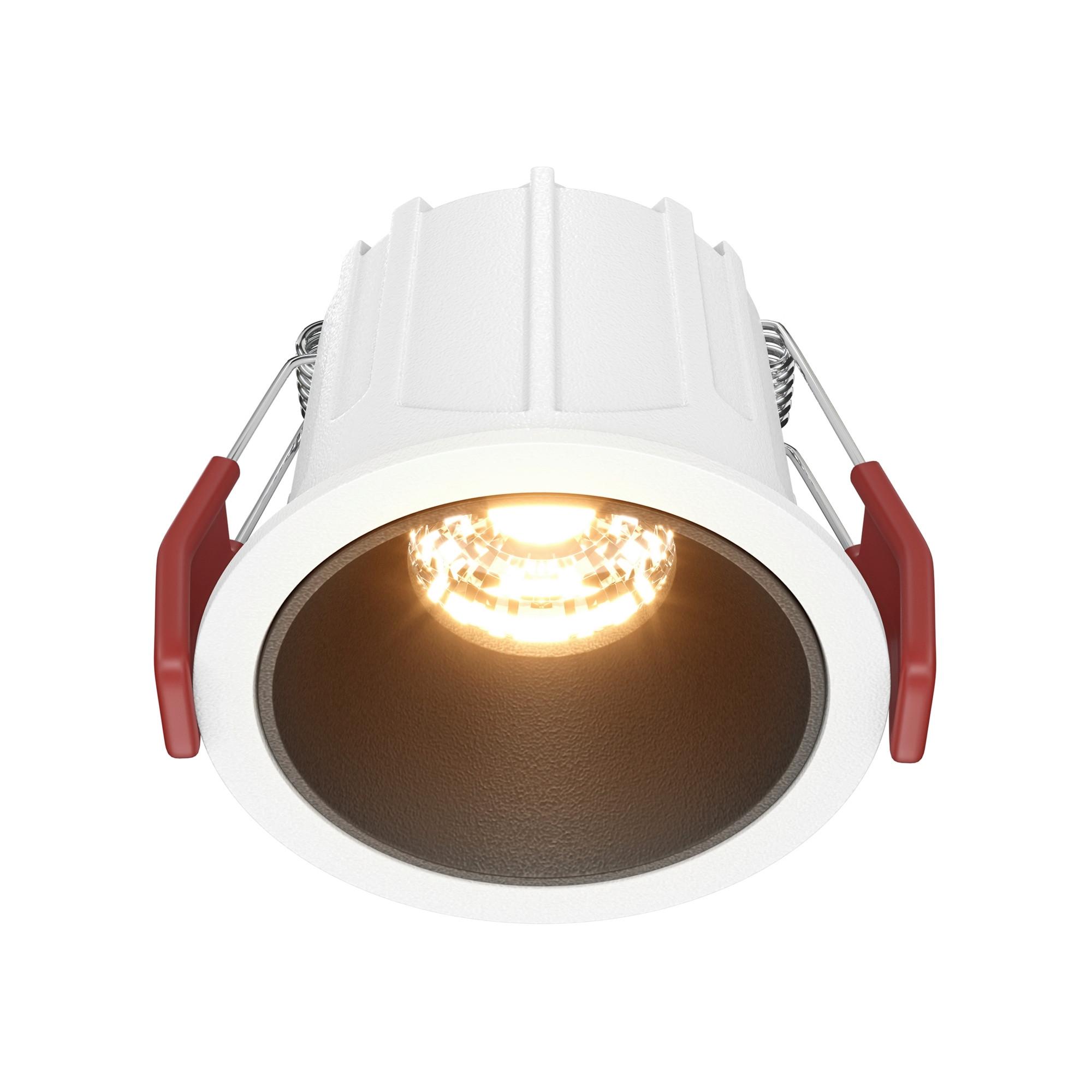 Deckenleuchte Alfa Led - Weiss/Schwarz, Design, Metall (6,5/5,2cm) - MAYTONI