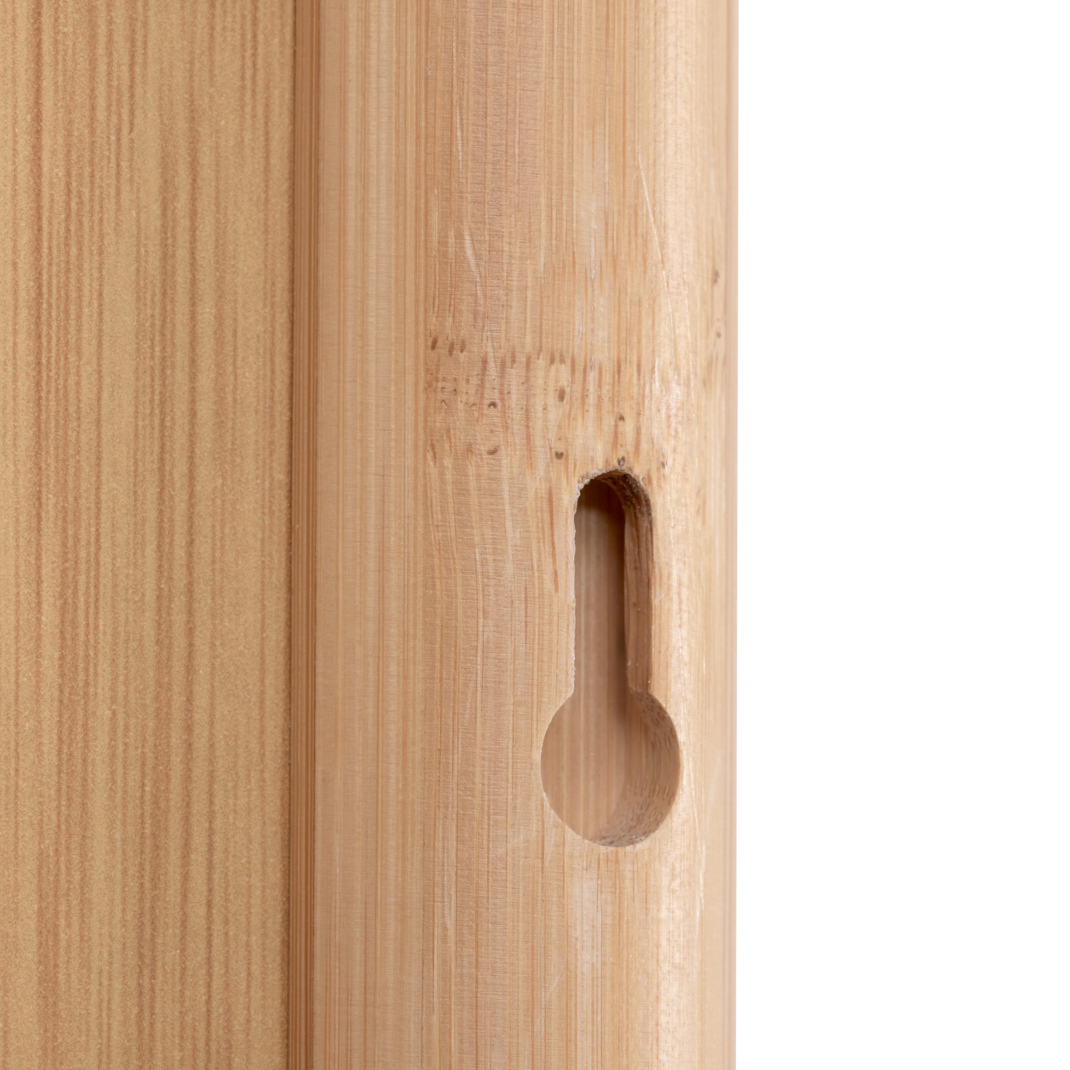 SPEGEL BONNIE -BASED/SB- - naturfärgad, Modern, trämaterial/trä (55/74/12cm) - Based