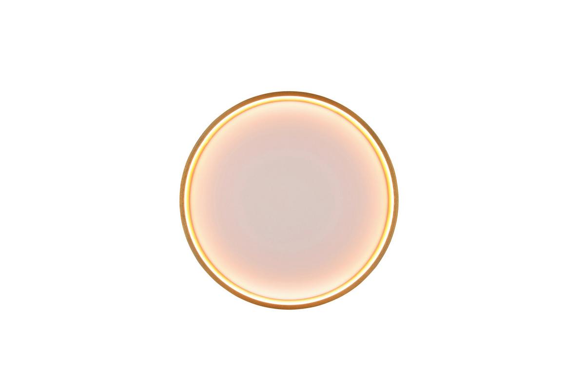 LED-Deckenleuchte Doha in Messingfarben max. 29 Watt - Messingfarben, KONVENTIONELL, Metall (45/5,5cm) - Trio Leuchten