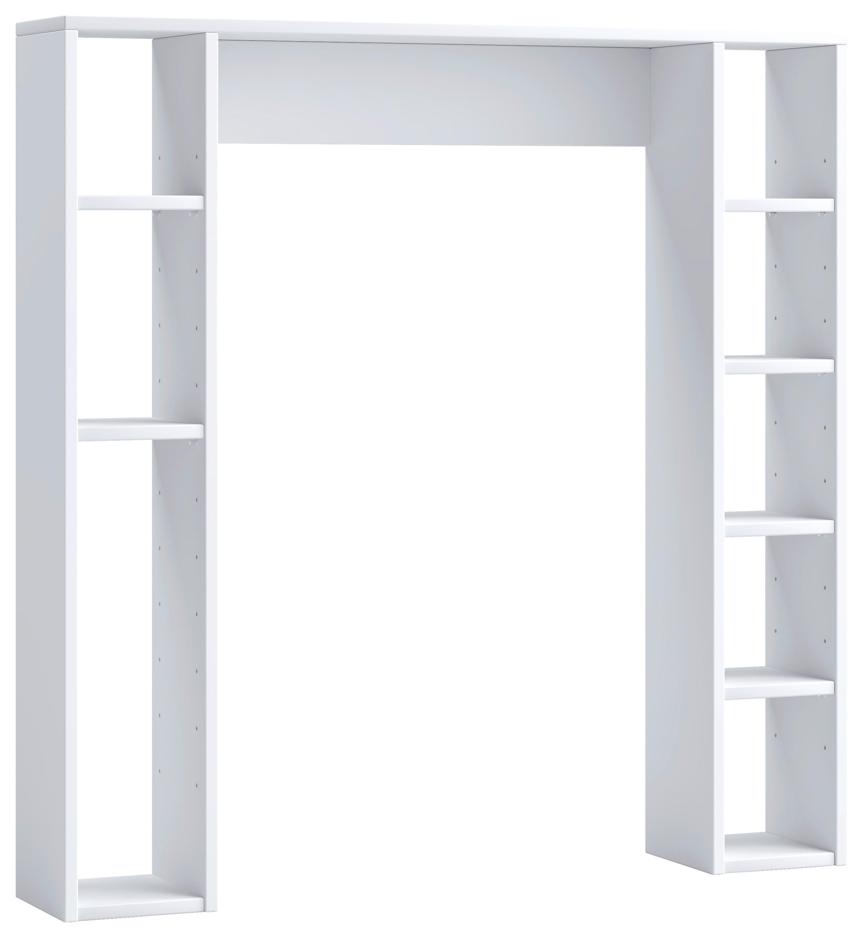 BADEZIMMERREGAL TINOLI M - Weiss, Modern, Holzwerkstoff (98/100/18cm) - MID.YOU