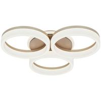 Plafonieră cu LED Kool - șampanie, Modern, plastic/metal (44/46/8cm) - Mömax