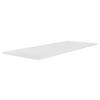 TOPPSKIVA UNIT-ELEMENTS -BASED- - vit högglans, Modern, trämaterial (137/42/1,6cm) - Based