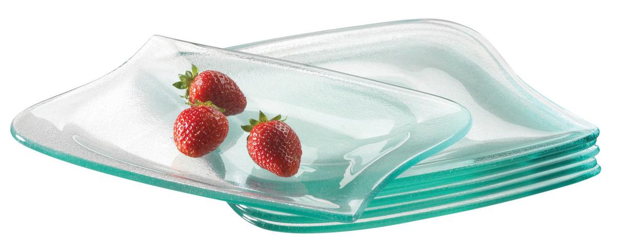 Dessertteller La Musica, 6-teilig - Transparent, Basics, Glas (21cm) - Mäser
