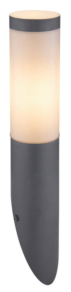 Zunanja Svetilka Boston - opal/antracit, Basics, kovina/umetna masa (7.6/39cm) - Globo