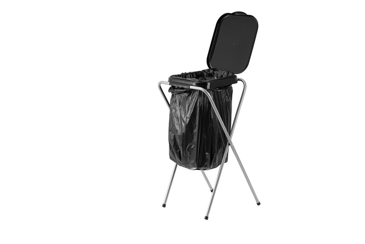 Stojalo Za Vrečo Za Smeti Echtwerk - črna, Basics, kovina (38/36/75cm) - Echtwerk