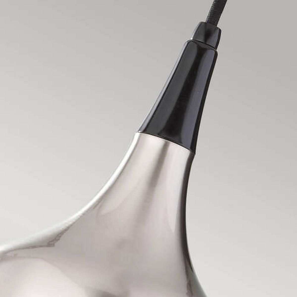Viseća Svjetiljka Srebrna Boja - boje oplemenjenog čelika, Design, metal (17.9/28.1cm) - Elstead Lighting