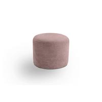 Hocker Kolo Altrosa - Altrosa/Schwarz, Basics, Kunststoff/Textil (51/41/51cm) - MID.YOU