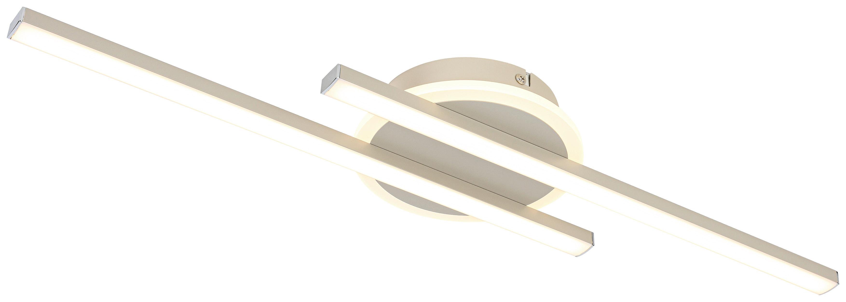 LED-Deckenleuchte Olga Sandfarben max. 14 Watt - Sandfarben, MODERN, Kunststoff/Metall (58/15/5cm) - Mömax