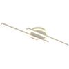 LED-TAKLAMPA OLGA - sandfärgad, Modern, metall/plast (58/15/5cm) - Mömax