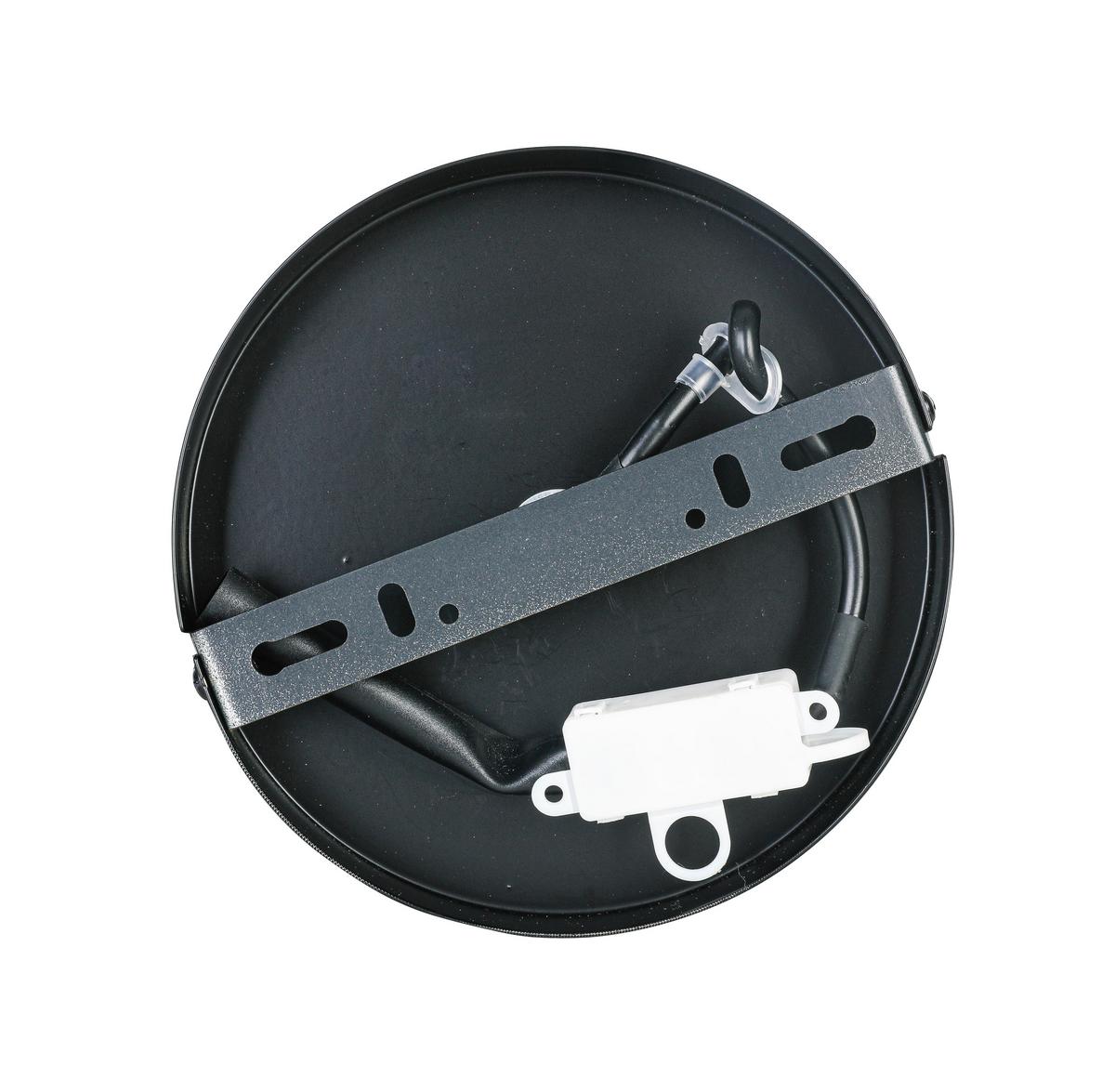 LED-Hängeleuchte Mike Schwarz/Weiß max. 36 Watt - Transparent/Schwarz, MODERN, Kunststoff/Metall (40/130cm) - Mömax