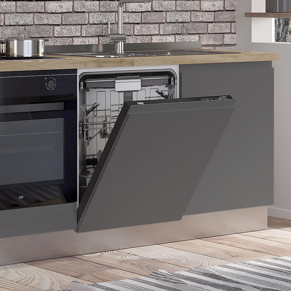 Blok Kuhinja S Aparatima Gilda Gola - bijela/boje hrasta, Moderno, drvni materijal/drvo (240/216/60cm) - Modern Living