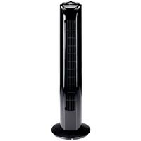 Turmventilator Fan Tower Schwarz max. 45 Watt - Schwarz, MODERN, Kunststoff (22/22/81cm)