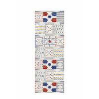 Wollteppich Empire 110 Elfenb/multi 80x150 - Champagner/Multicolor, Basics, Textil (80/150cm) - Kayoom