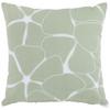 Zierkissen Blooming in Grün ca. 45x45cm - Grün, Romantik / Landhaus (45/45cm) - Modern Living