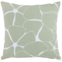 Zierkissen Blooming in Grün ca. 45x45cm - Grün, Romantik / Landhaus (45/45cm) - Modern Living