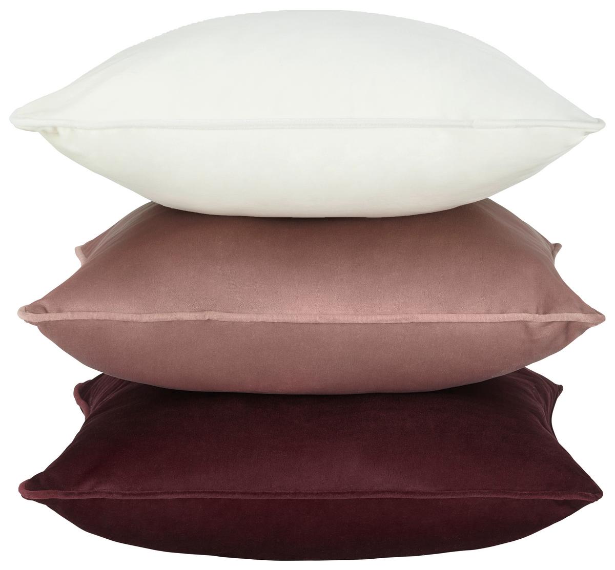 Díszpárna Viola 45/45cm - lila, Konventionell, textil (45/45cm) - Premium Living