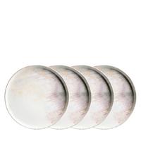 Desserttellerset 935634 - Weiss/Lila, Basics, Keramik (21,5/2,5cm) - Mäser