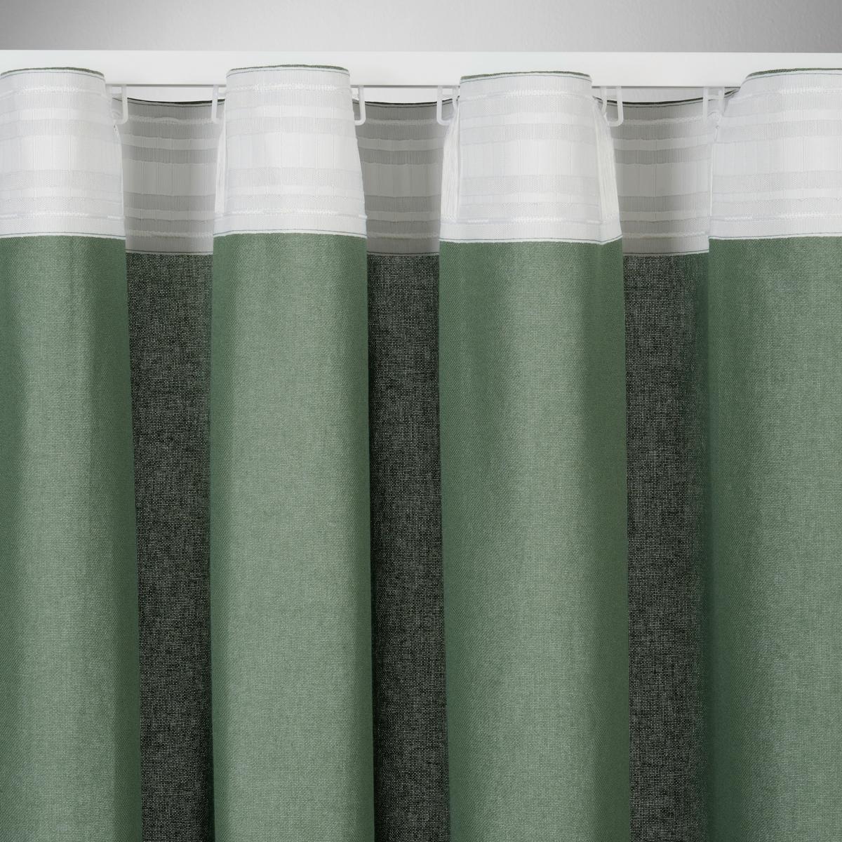 Draperie Confecționată Sila, Cca. 140x255cm - verde, Modern, textil (140/255cm) - Mömax