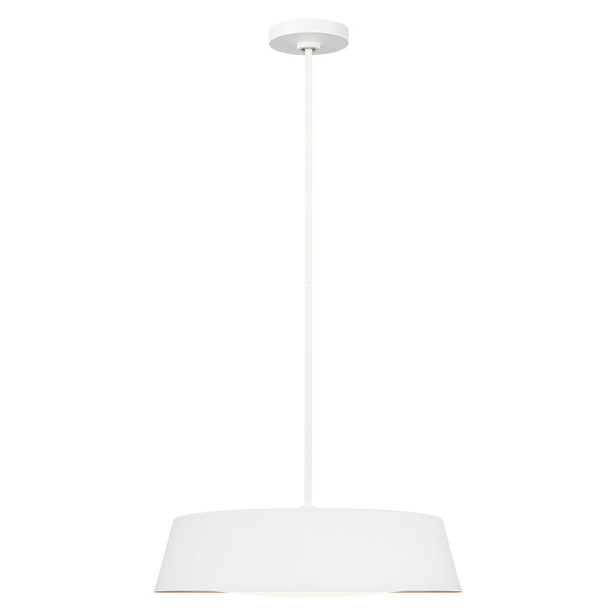 Viseća Svjetiljka Asher Fe-Asher-5p-Wht - bijela, Basics, staklo/metal (48.5/33cm) - Elstead Lighting