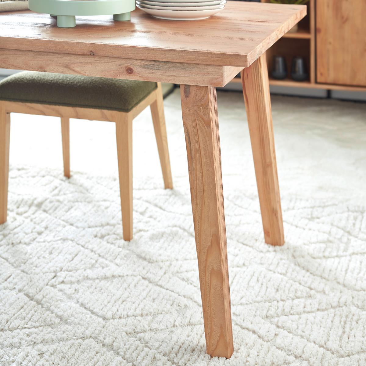 Esstisch in Naturfarben - Naturfarben, Design, Holz (160/90/75cm) - Zandiara