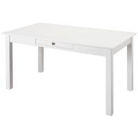 Esstisch Chilly Home ca. 145x76x80 cm Weiß - Weiß, KONVENTIONELL, Holz (145/80/76cm) - MID.YOU