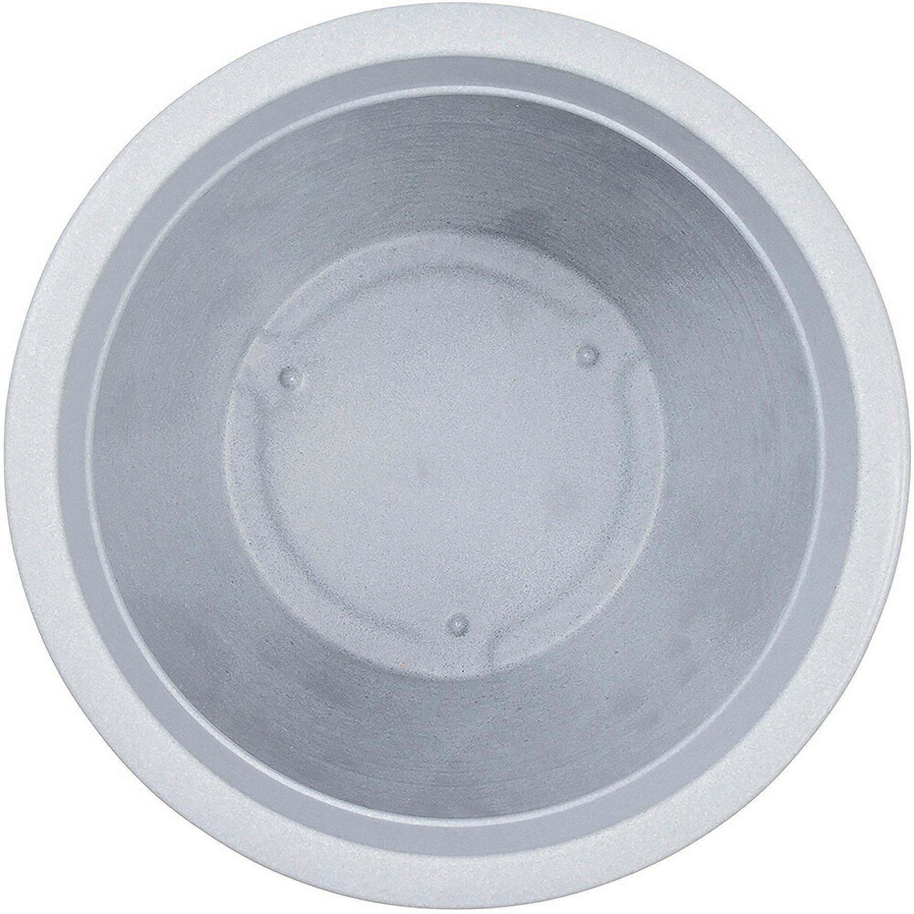 Pflanzentopf Grau - Grau, Basics, Kunststoff (48/42cm) - Siena Garden