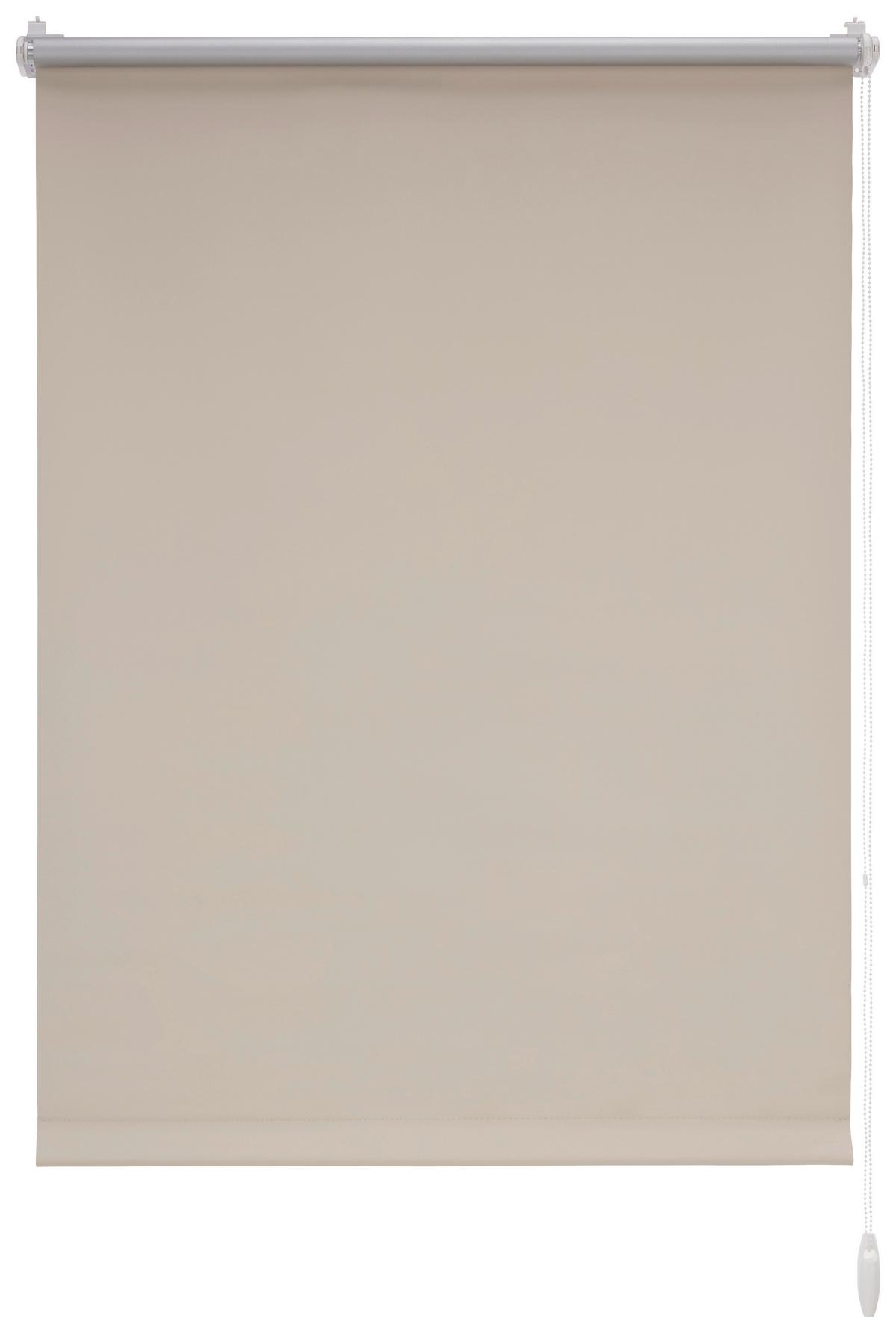 Klemmrollo Thermo Sand ca. 75x150cm - Sandfarben, Textil (75/150cm) - Premium Living