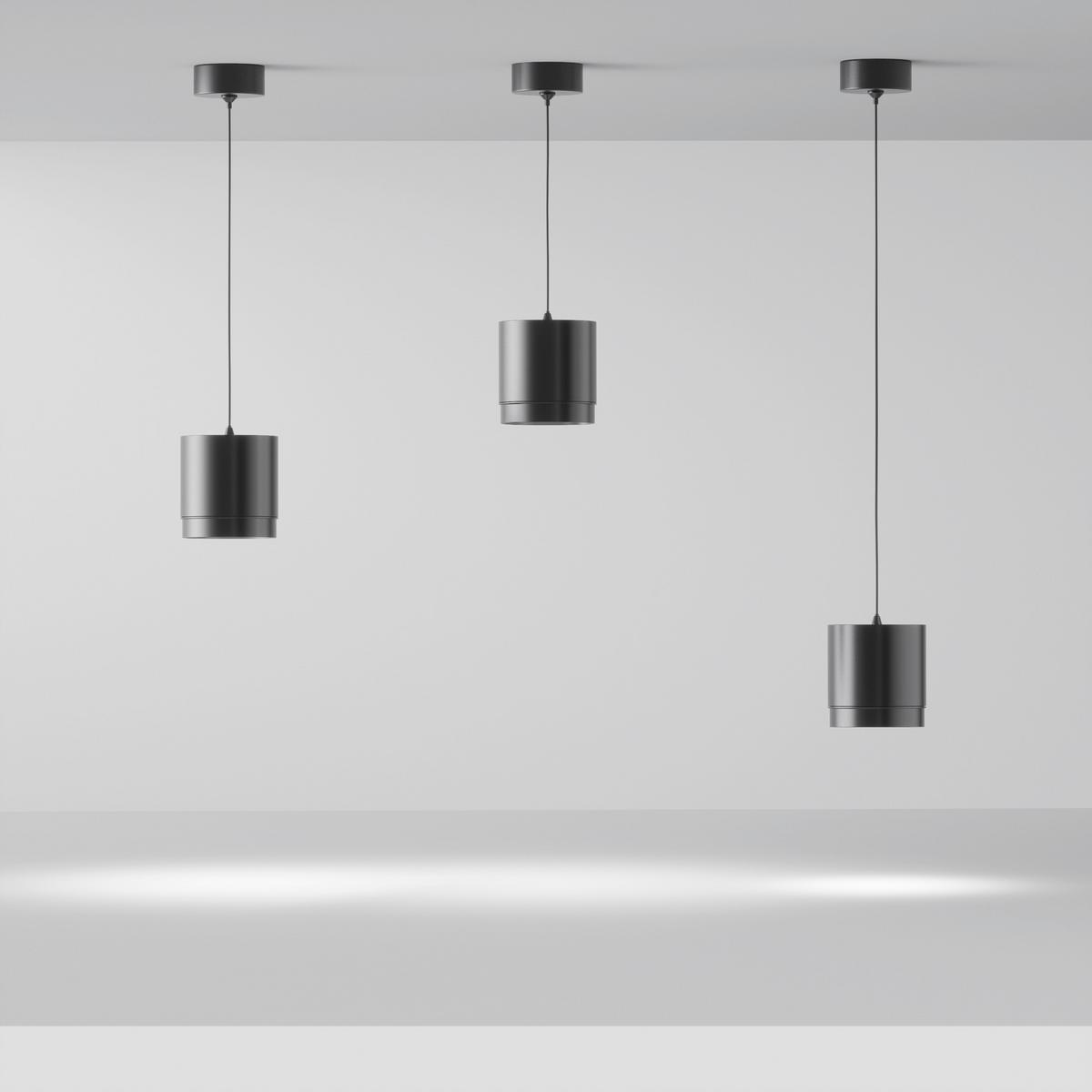 Pendelleuchte P088pl-Gx53-B - Schwarz, Design, Metall (8.2/108.5cm) - MAYTONI