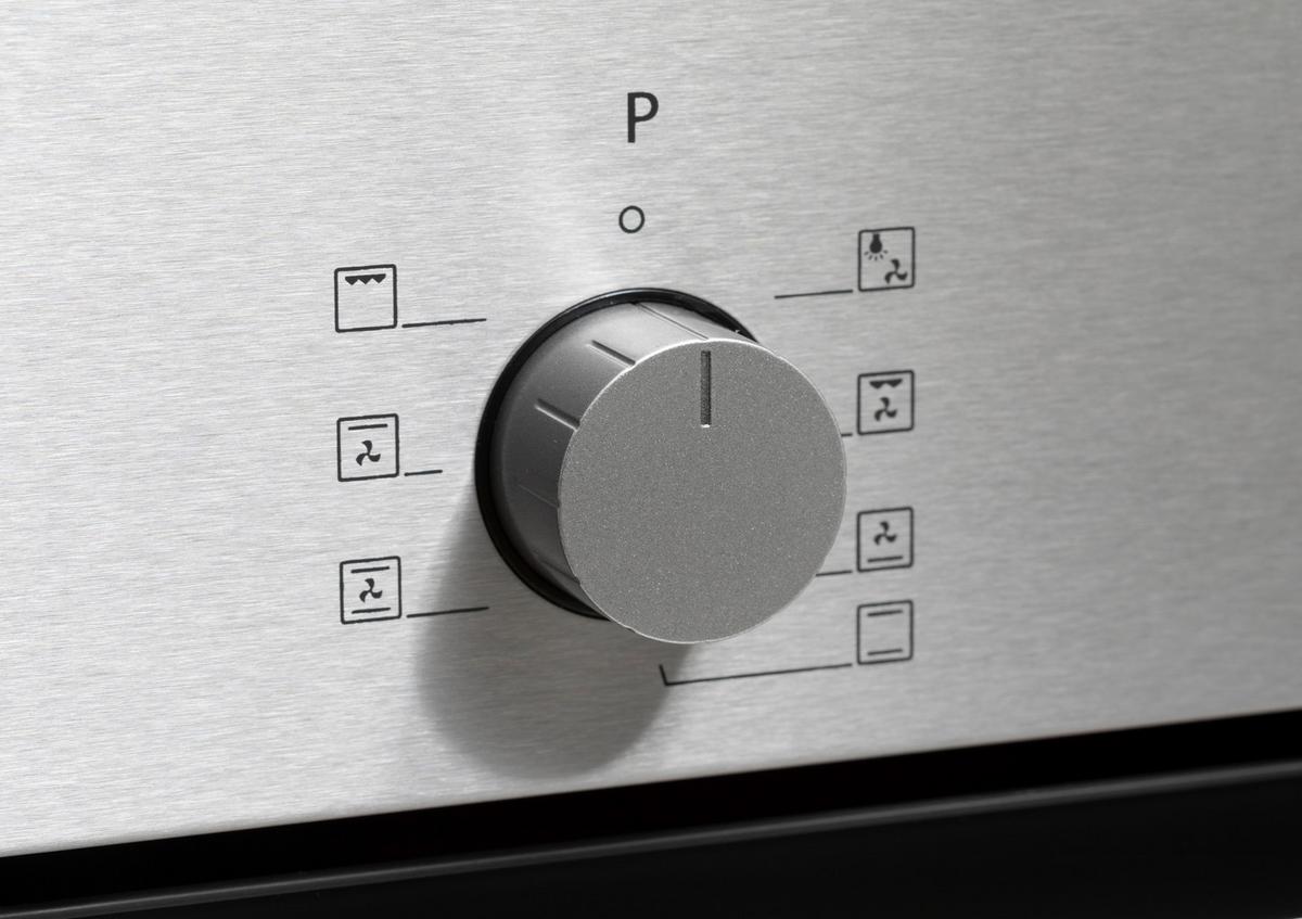 Backofenset ASET1204400 Schwarz/Edelstahlfarben - Edelstahlfarben/Schwarz, Basics, Glas/Metall (59,5/59,5/56,5cm) - Respekta