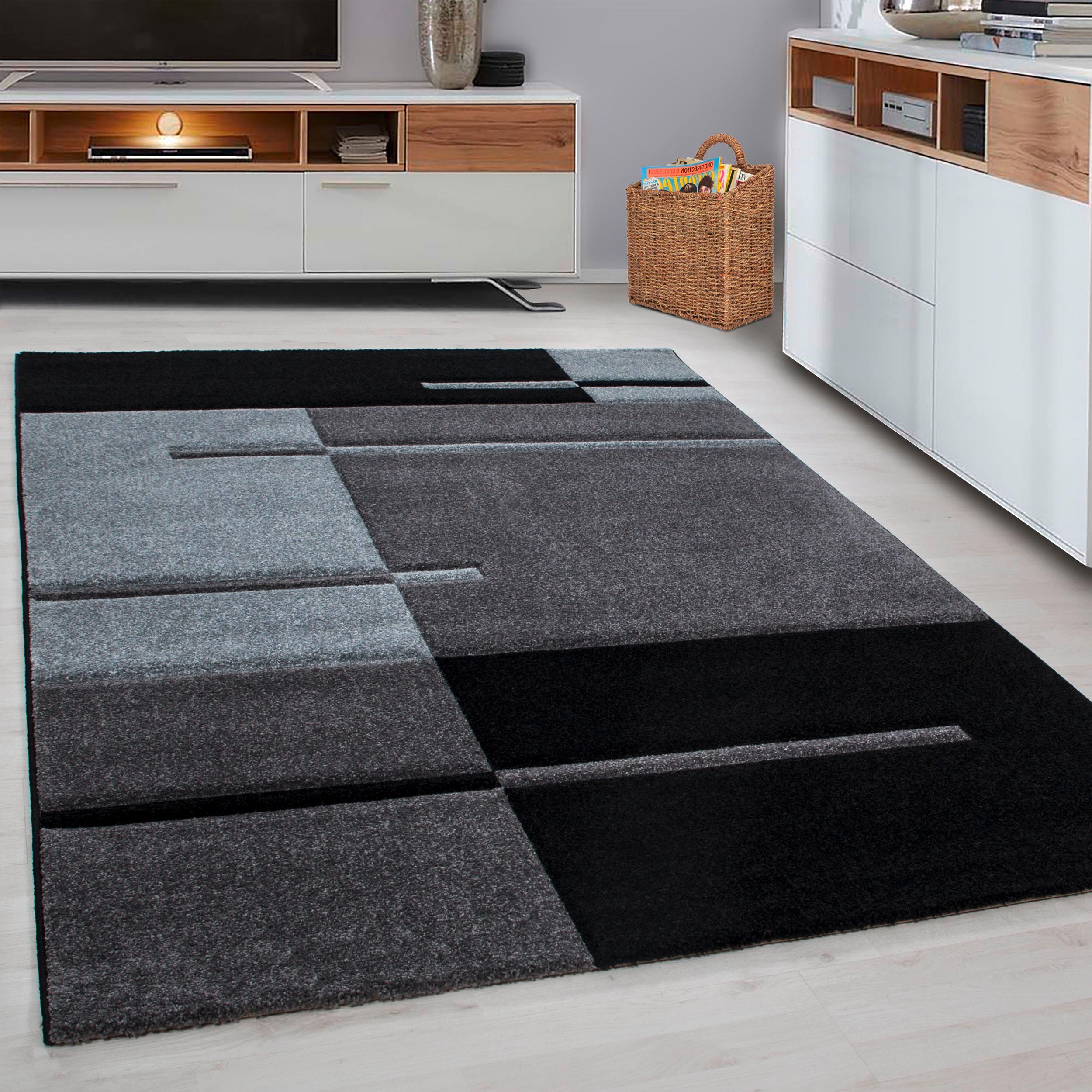 Läufer Hawaii Grau ca. 80x300cm - Grau, KONVENTIONELL, Textil (80/300cm)