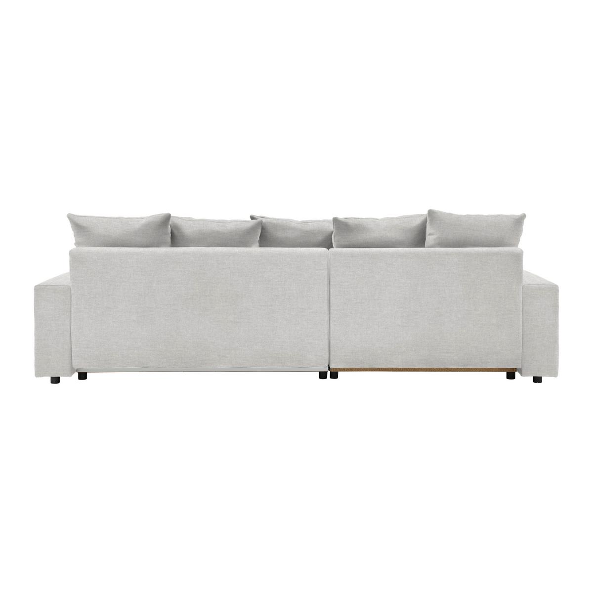 Ecksofa Alatri Hellgrau - Hellgrau/Schwarz, MODERN, Kunststoff/Textil (289/90/176cm) - Based