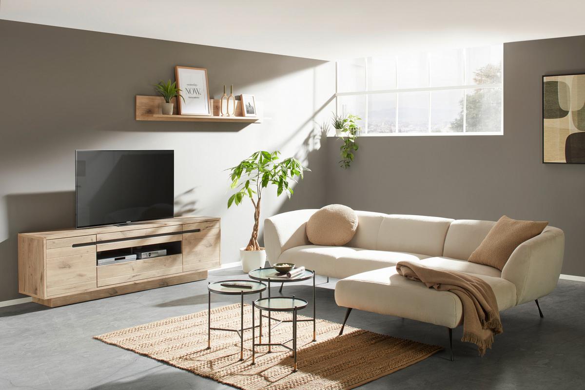 Tv-elem Bellano - Modern, faalapú anyag (205/63/44cm) - Mömax