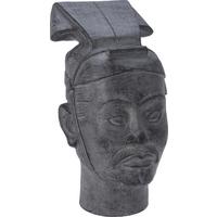 Szobor Fighter - fekete, műanyag (24,5/21/38,5cm)