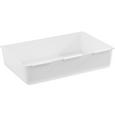 Schubladenbox Wanda in Weiß, ca. 14,9x22,4cm - Weiß, Kunststoff (14,9/22,4cm)