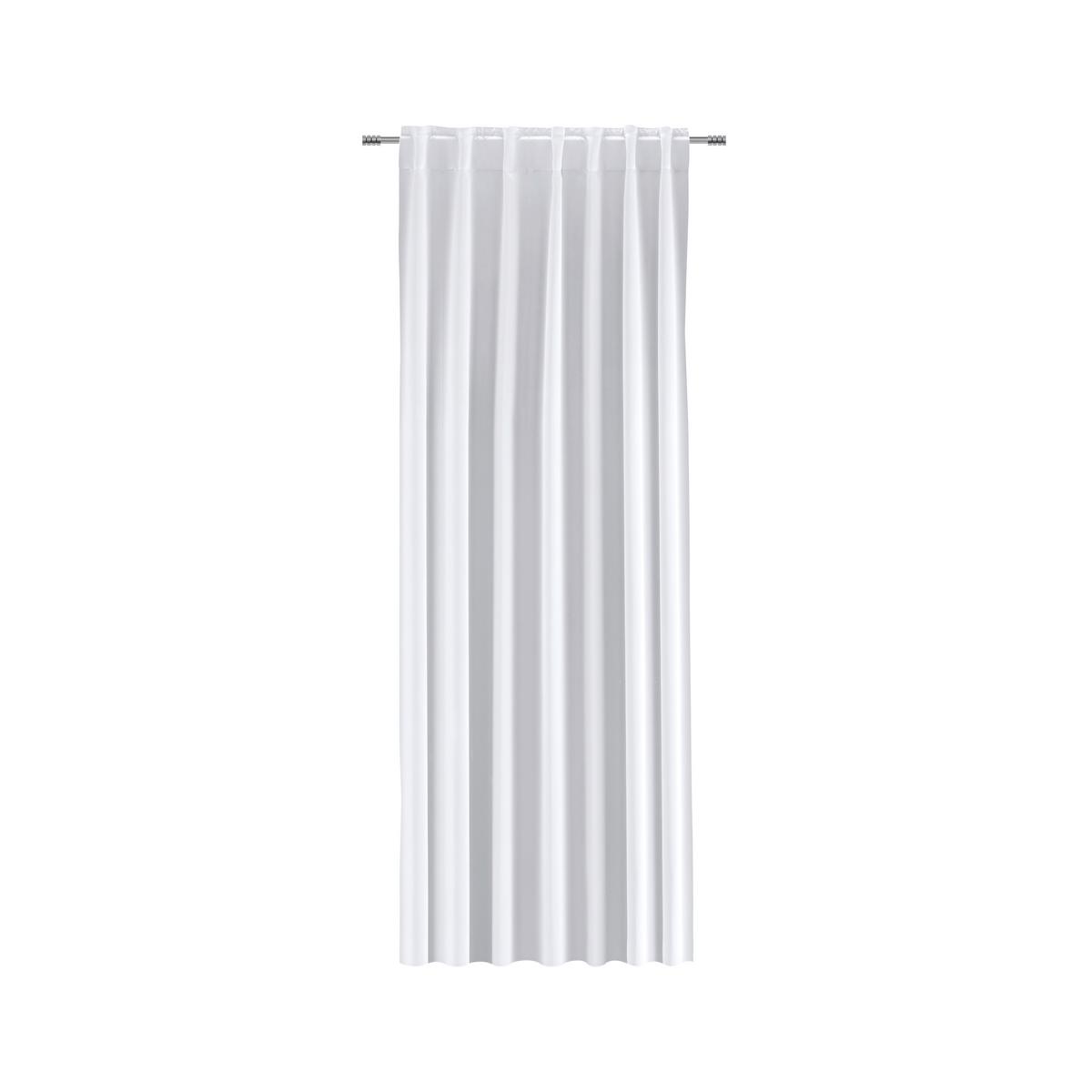 Verdunkelungsvorhang Riccardo Offwhite ca. 140x245cm - Creme, Modern, Textil (140/245cm) - Premium Living