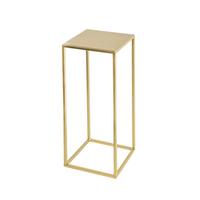 Blumenständer Goldfarben - Goldfarben, Basics, Metall (19/47/19cm)