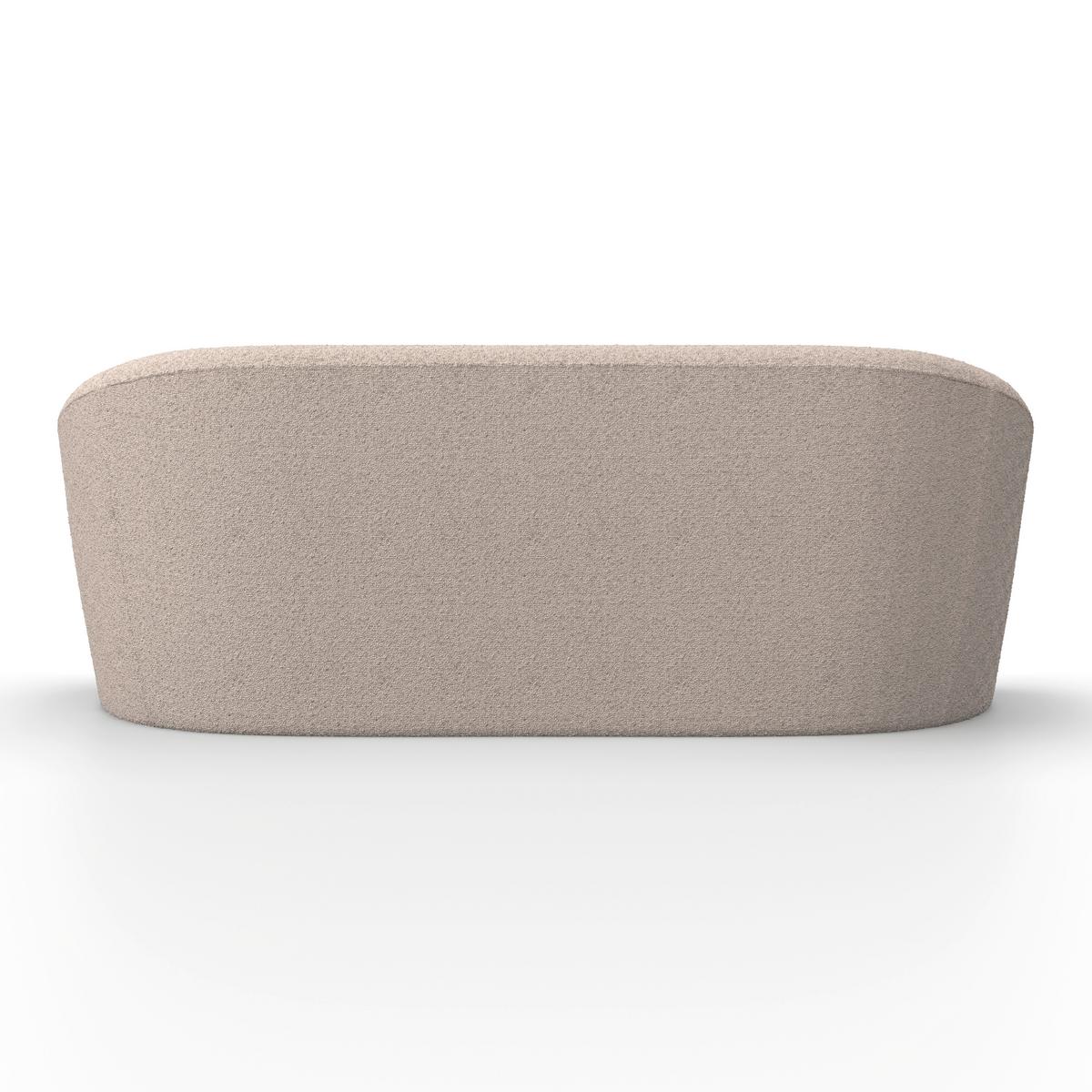 Canapea ISABEL - crem, Modern, lemn/textil (197/72/86cm) - Bessagi Home