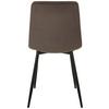 STOL LISA - grå/antracit, Lifestyle, metall/textil (45/88/56cm) - Mömax