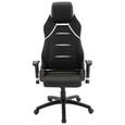 Pisarniški Stol Rossi - črna/bela, Moderno, kovina/umetna masa (67/126/134/72cm) - Premium Living Pisarniški Stol Rossi - črna/bela, Moderno, kovina/umetna masa (67/126/134/72cm) - Premium Living