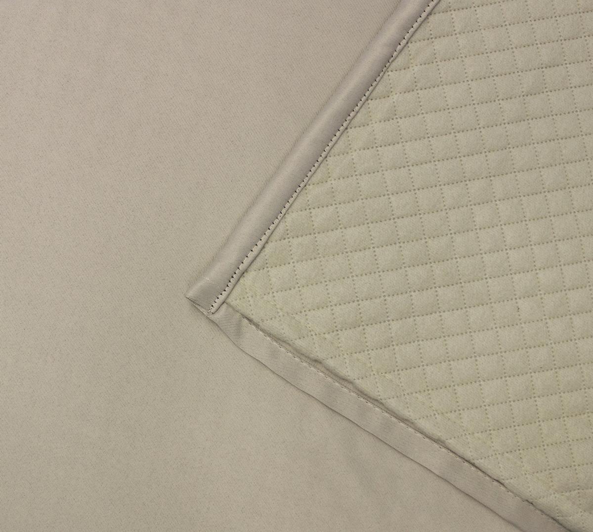 Lärmschutzvorhang Akustikschal Naturfarben ca. 135x225cm - Naturfarben, KONVENTIONELL, Textil (135/225cm)