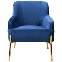 FOTOLIU CAPIA - albastru, Modern, lemn/metal (65cm) - Mömax