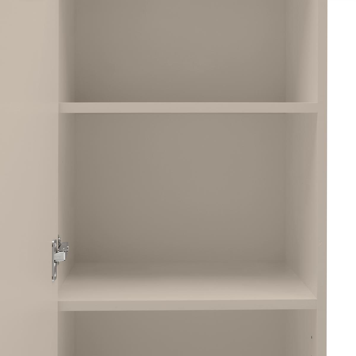 Hängeelement Siena Kaschmir - Chromfarben/Kaschmir, MODERN, Glas/Holzwerkstoff (45/125/32cm) - Premium Living