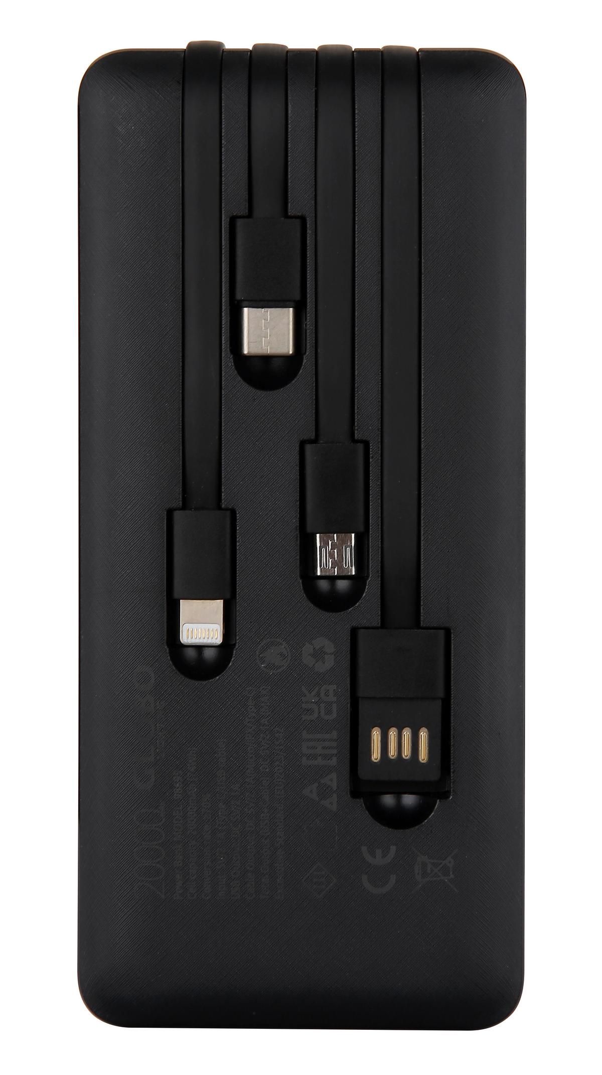 Prijenosna Stanica Za Punjenje - crna, Basics, plastika (14,7/6,7/3,3cm) - Globo