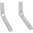 Stenski Nosilec Leonardo - srebrna, kovina (24cm) - Mömax modern living Stenski Nosilec Leonardo - srebrna, kovina (24cm) - Mömax modern living